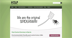 Desktop Screenshot of helppestcontrol.com