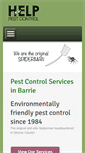 Mobile Screenshot of helppestcontrol.com